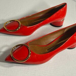 Ladies Hot Red size 5.5 dress shoe by Stacatto